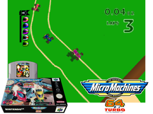 Micro Machines 64 Turbo (Europe) (En,Fr,De,Es,It) Cover